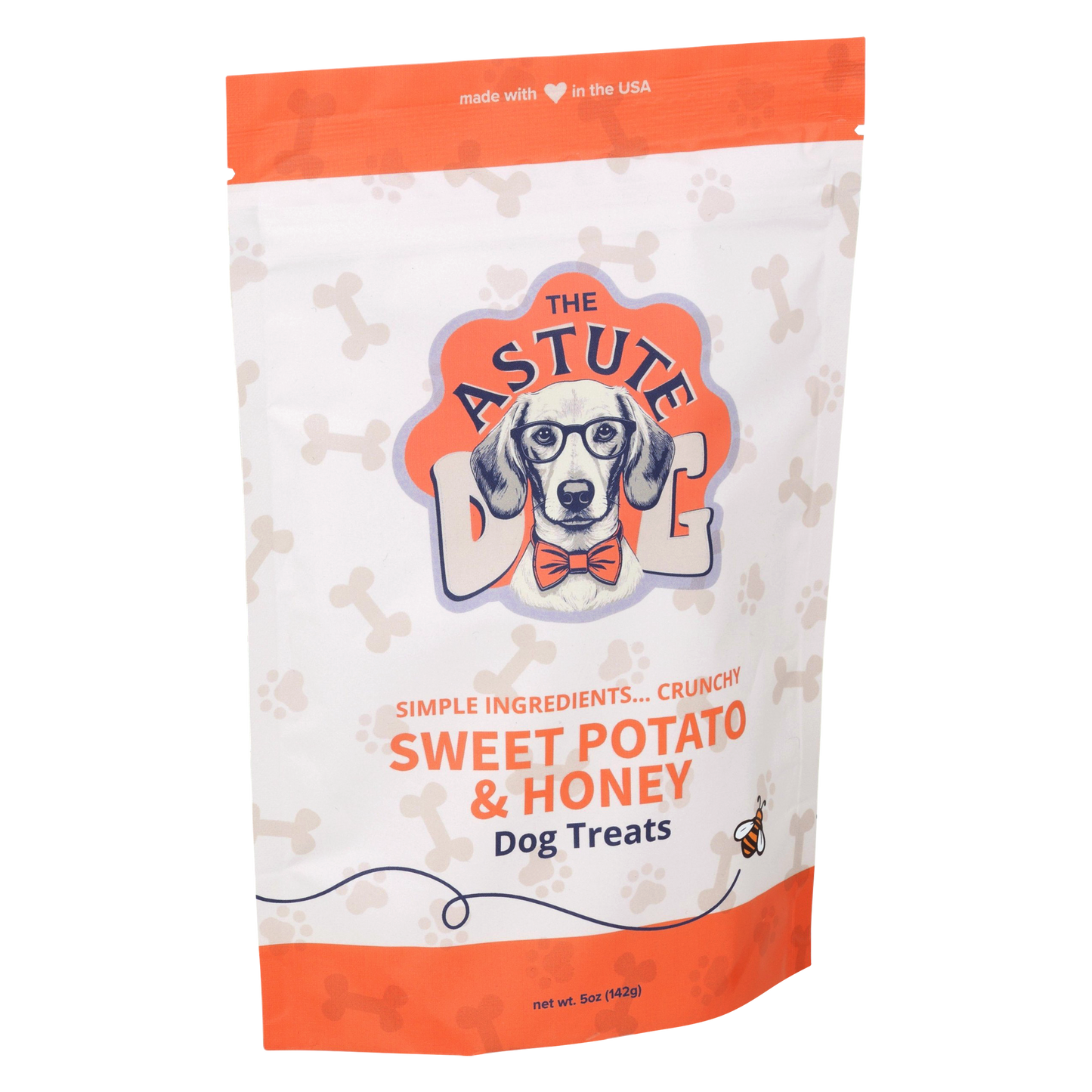 Sweet Potato & Honey Crunchy Dog Biscuits