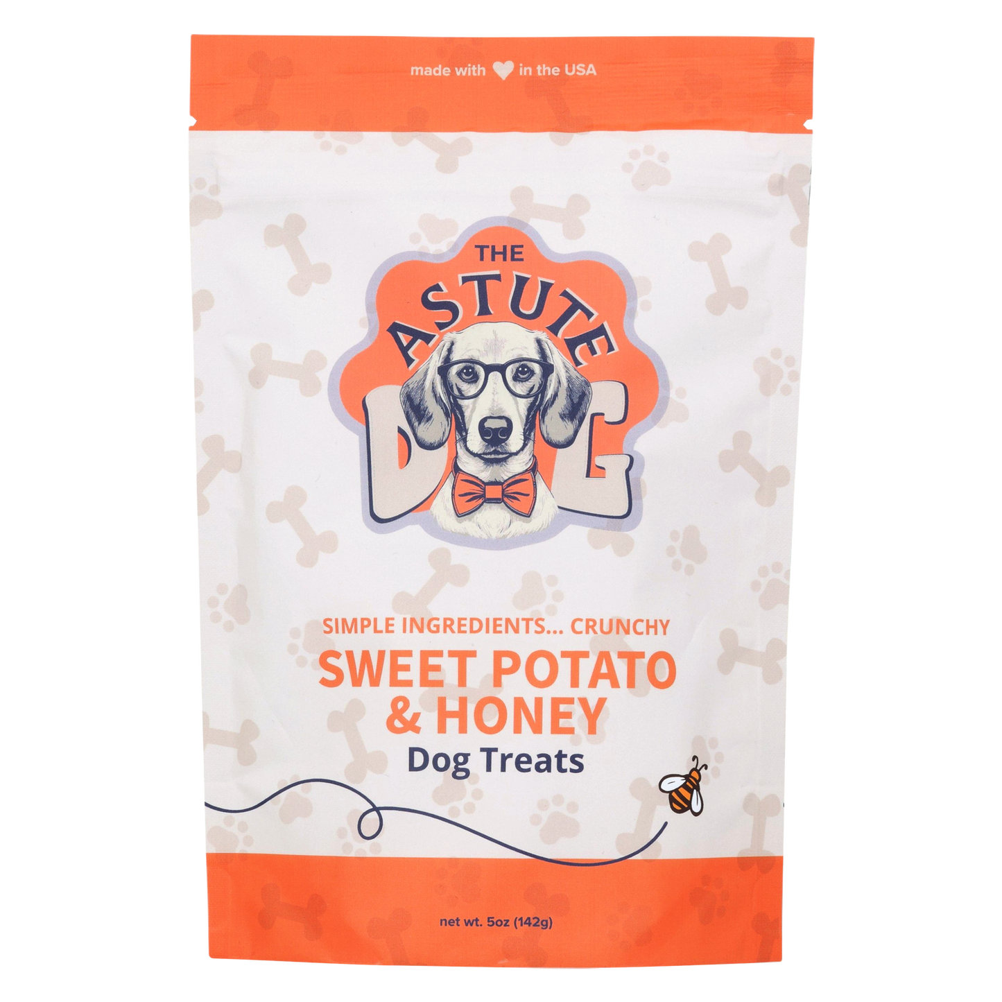 Sweet Potato & Honey Crunchy Dog Biscuits