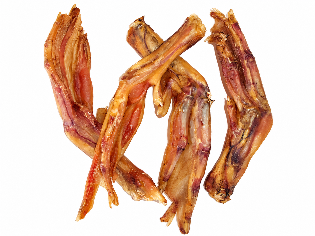 Dehydrated Duck Feet (Bundle of 5)