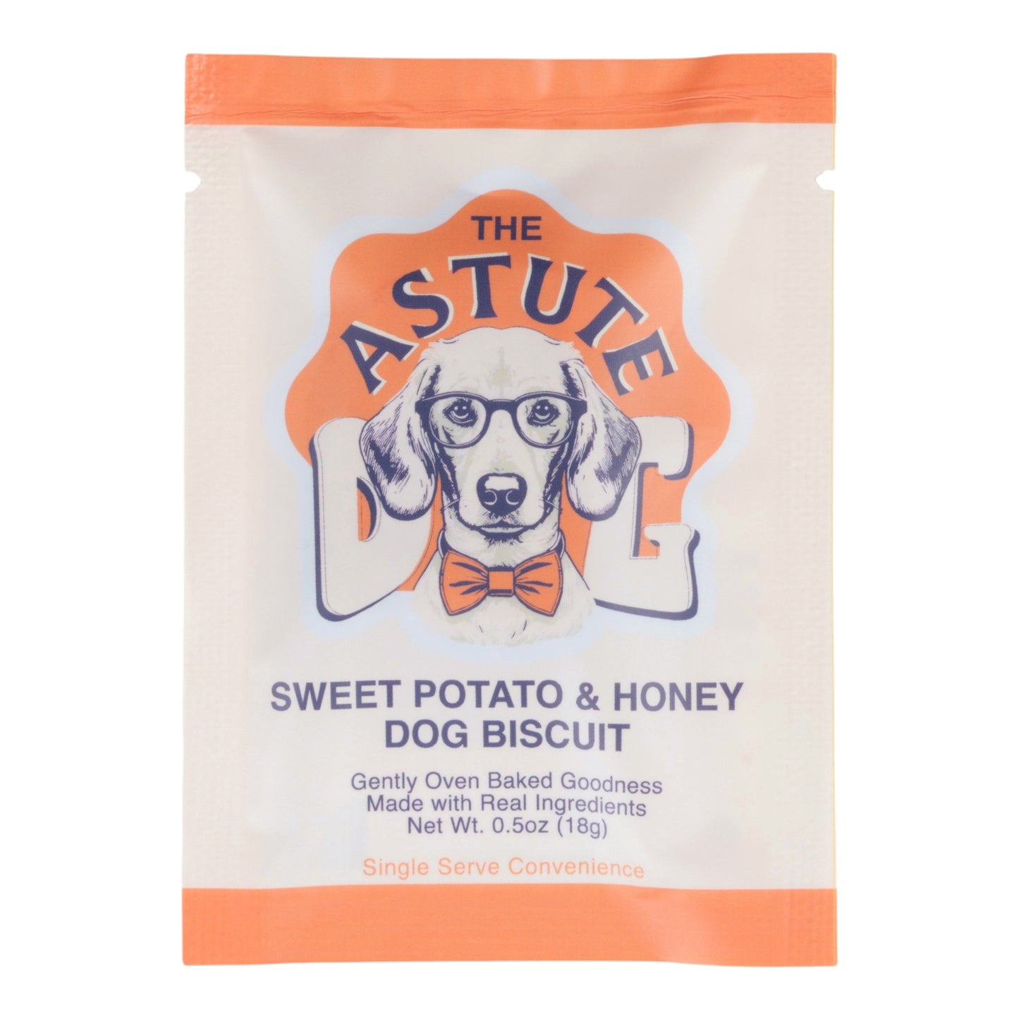 Sweet Potato & Honey Crunchy Dog Biscuits (10 Single Serve Pouches)