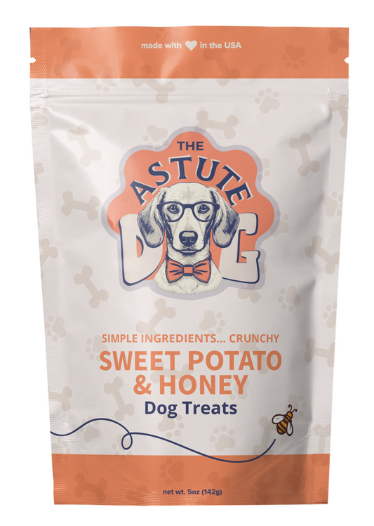 Sweet Potato & Honey Crunchy Dog Biscuits